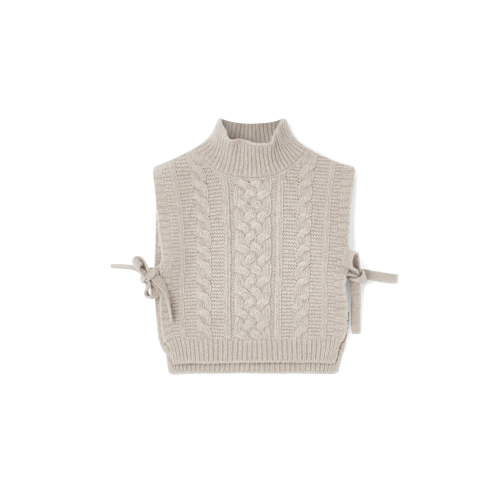 Garbo & Friends knitted neckwarmer- Oat